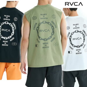 「全品5-15倍 11月6日08時迄」【ゆうパケット】25SS RVCA ラッシュガード BF04A-853 CHAIN RELEASE SFTT: 正規品/ルーカ/ルカ/メンズ/タンクトップ/BF04A853/surf