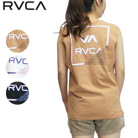 【ゆうパケット】21SS レディース RVCA タンクトップ FRACTION TANK BB043-384 正規品/ルーカ/bb043384/cat-fs