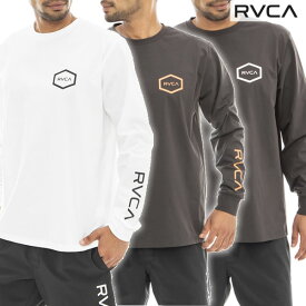 【ゆうパケット】23SS RVCA ラッシュガード HEX SURF LS BD041-851: 正規品/ルーカ/ルカ/メンズ/長袖/BD041851/surf