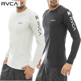 【ゆうパケット】23SS RVCA ラッシュガード BALANCE ARCH RS BD041-871: 正規品/ルーカ/ルカ/メンズ/長袖Tシャツ/BD041871/surf