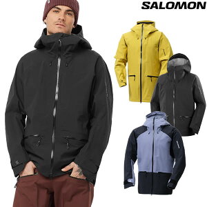 「全品5-15倍 27日08時迄」【即納】25-26 SALOMON スキージャケット ABSOLUTE 3L JKT : 正規品/サロモン/メンズ/スキーウェア/snow