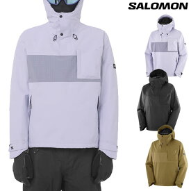 「全品5-15倍 21日08時迄」25-26 SALOMON スキージャケット VENOM ANORAK ベノムアノラック : 正規品/サロモン/メンズ/スキーウェア/snow