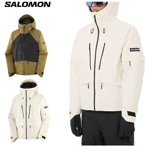 uSi10-15{ 12208vy[z25-26 SALOMON XL[WPbg VENOM FULL ZIP JACKET: Ki/T/Y/XL[EFA/snow
