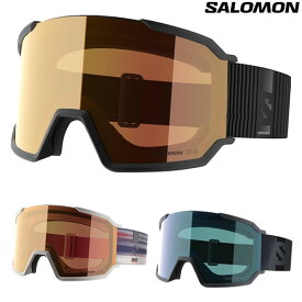「全品5-15倍 11日08時迄」【即納】25-26 SALOMON ゴーグル S/VIEW 3 PHOTO 調光レンズ: 正規品/サロモン/メンズ/スキー/スノーボード/snow