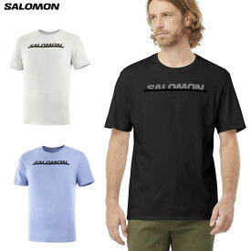 【ゆうパケット】23SS SALOMON Tシャツ ESSENTIAL: 正規品/サロモン/メンズ/半袖/アウトドア/outdoor