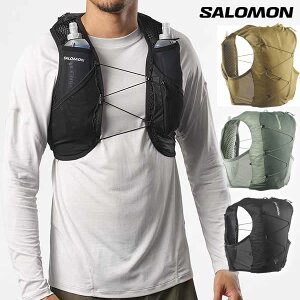 �u�S�i2-15�{ 11��02�����v26SS SALOMON �o�b�N�p�b�N ACTIVE SKIN 8 with Flasks: ���K�i/�o�b�O/�T������/�g���C�������j���O/outdoor