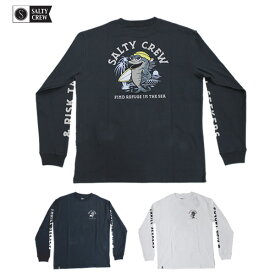 「全品5-15倍 11日08時迄」【ゆうパケット】24FW SALTY CREW Tシャツ FREE SURF 74-063: 正規品/ソルティークルー/メンズ/長袖