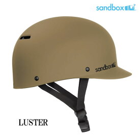 「全品5-15倍 21日08時迄」24SS SANDBOX ヘルメット CLASSIC 2.0 LOW RIDER: 正規品/サンドボックス/メンズ/スノーボード/スキー/スノボ/snow
