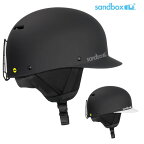 「全品5-10倍 22日08時迄」23-24 SANDBOX ヘルメット CLASSIC 2.0 SNOW MIPS ASIA FIT: 正規品/サンドボックス/メンズ/スノーボード/スキー/スノボ/snow