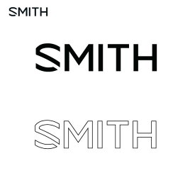 【ゆうパケット】SMITH ステッカー 大（25CM） LOGO CUTTING ： 正規品/スミス/スノーボード/スキー/メンズ/snow