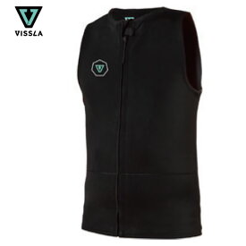 「全品5-15倍 11日14時-16日08時迄」Sサイズのみ 25SS VISSLA タッパーベスト THE SEVEN SEAS 2MM FRONT ZIP VEST MW02SFZV: 正規品/メンズ/ビスラ/ウェットスーツ/surf