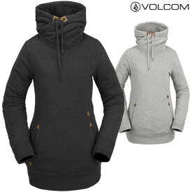 「全品10倍 14日08時迄」Sのみ レディース VOLCOM フードパーカー TOWER P/O FLEECE H4152304: 正規品/スノーボードウエア/ボルコム/ウェア/スノボ/snow