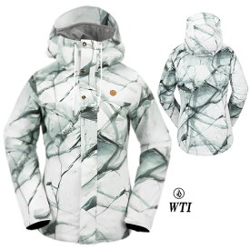 「全品2-15倍 16日08時迄」23-24 レディース VOLCOM ジャケット BOLT INS JACKET H0452413: 正規品/ボルコム/スノーボードウエア/スノボ/snow