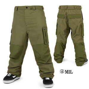 「全品5-15倍 27日08時迄」23-24 VOLCOM パンツ NWRK BAGGY PANT G1352409: 正規品/ボルコム/メンズ/スノーボードウエア/snow