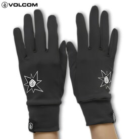 【ゆうパケット】24-25 VOLCOM インナーグローブ JP INNER GLOVE J68524JA: 正規品/メンズ/スノーボード/ボルコム/スノボ/snow
