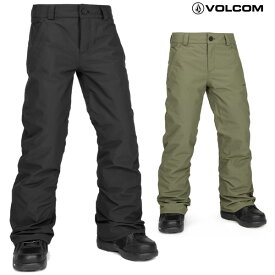 「全品10-16倍 11日02時迄」24-25 子供用 VOLCOM パンツ FREAKIN CHINO YOUTH INS PANT I1252503: 正規品/ジュニア/キッズ/ボルコム/スノーボードウエア/スノボ/snow