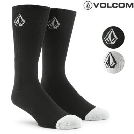 22SSVOLCOM ソックス 3足セット Full Stone Sock d6302004: 正規品/ボルコム/メンズ/靴下/スノボ/snow