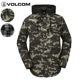 20-21 VOLCOM シャツジャケット Field Ins Flannel g1652100: 正規品/ボルコム/メンズ/スノーボードウエア/パーカー/スノボ/snow
