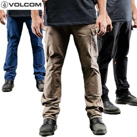 22SS VOLCOM カーゴパンツ WORKWEAR CALIPER PANTS a1102002: 正規品/メンズ/チノパン/ボルコム/ロングパンツ/cat-fs