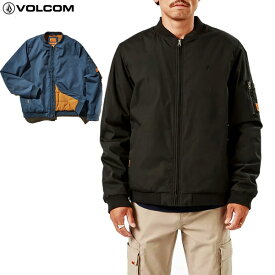 22FW VOLCOM ワークジャケット WORKWEAR BOILER BOMBER JACKET Jacket a1702000: 正規品/メンズ/ボルコム/cat-fs