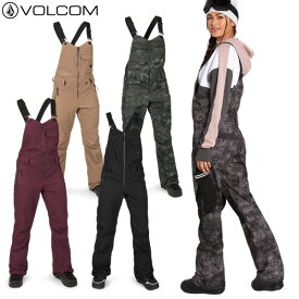 「全品5-10倍 31日08時迄」21-22 レディース VOLCOM ビブパンツ Swift Bib Overall h1352103: 正規品/ボルコム/スノーボードウエア/ウェア/スノボ/snow