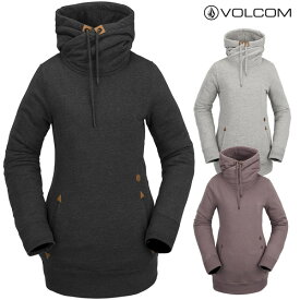 「全品5-10倍 5月1日迄」22-23 レディース VOLCOM フードパーカー TOWER P/O FLEECE H4152304: 正規品/スノーボードウエア/ボルコム/ウェア/スノボ/snow