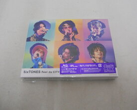 Blu-ray SixTONES / Feel da CITY(Blu-ray初回盤)【中古】【音楽/Blu-ray】【併売品】【D23110010IA】