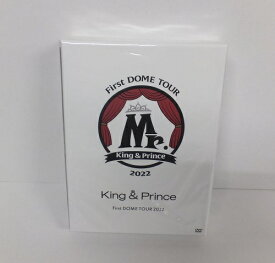 DVD King & Prince First DOME TOUR 2022 〜Mr.〜 (初回限定盤)(3DVD)【中古】【音楽/DVD】【併売品】【D24020055IA】