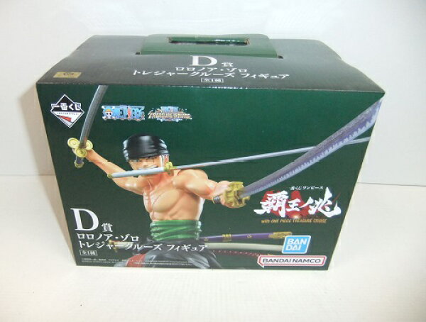 【未開封】一番くじ ワンピース 覇王ノ兆 with ONE PIECE TREASURE CRUISE D賞 ロロノア・ゾロ トレジャークルーズ フィギュア【中古】【フィギュア/おもちゃ】【併売品】【O26010186IA】