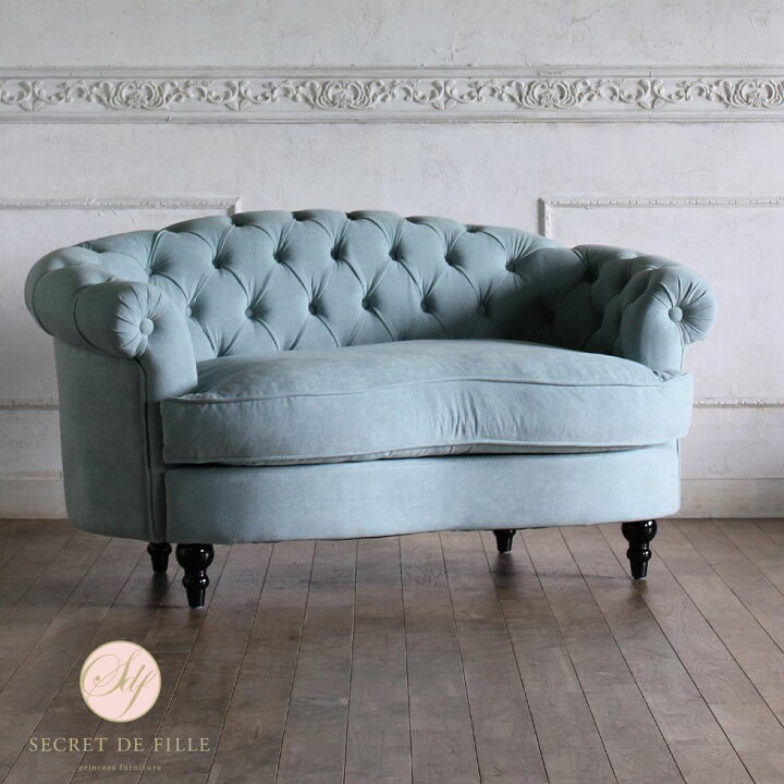 楽天市場】Mousofa モーソファ ソファー 2人掛け 二人掛け 姫系ソファ  