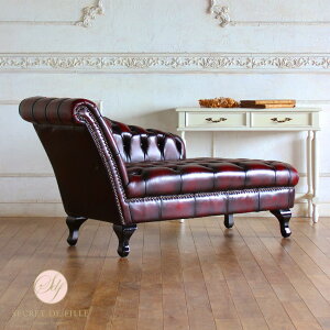 チェスターフィールド ソファ カウチ 寝椅子 イギリス アンティーク風 家具 ヨーロピアン ヨーロッパ ソファー コンパクト ラブソファ おしゃれ かっこいい 男前 ヴィンテージ レトロ 英国