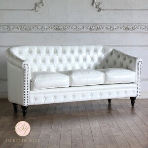 チェスターフィールド ソファ 3人 掛け 三人掛け 3人用 三人用 アンティーク 風 家具 ヴィンセント ソファ イギリス ゴシック ヨーロピアン おしゃれ ヴィンテージ 輸入家具 レトロ モダン コ