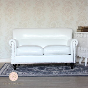 ソファ 2人用 二人用 2人掛け 二人掛け イギリス アンティーク 風 家具 ヨーロッパ ソファー ヴィンセント ヨーロピアン おしゃれ ヴィンテージ ブルックリン コンパクト レトロ アメリカン