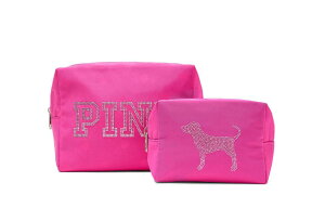 ���B�N�g���A�V�[�N���b�gVICTORIA'S SECRET�g�b�v�W�b�v���C�N�A�b�v�o�b�OTop-Zip Makeup Bag Duo