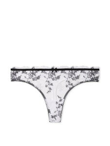 ���B�N�g���A�V�[�N���b�g DREAM ANGELS���[�X�\���O�p���e�B�[Embroidered Lace Thong Panty