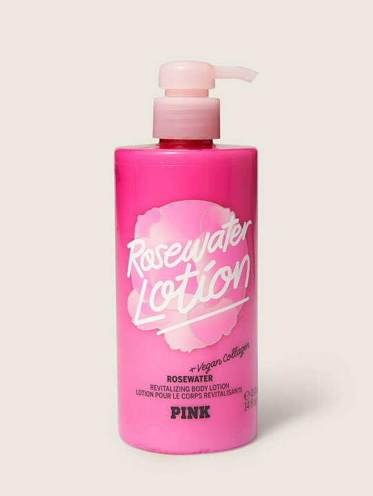 楽天市場 ヴィクトリアシークレットvictoria S Secret Pinkローズウォーター ローションrosewater Lotion Revitalizingbody Lotion With Vegan Collagen シークレットコレクション