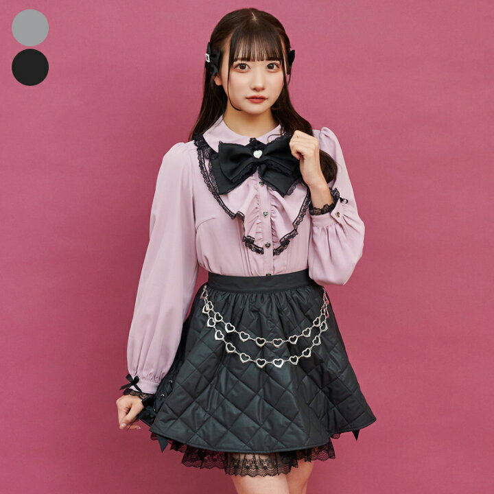 楽天市場】☆ハートチェーンキルティングスカート10/30 18:00 販売  