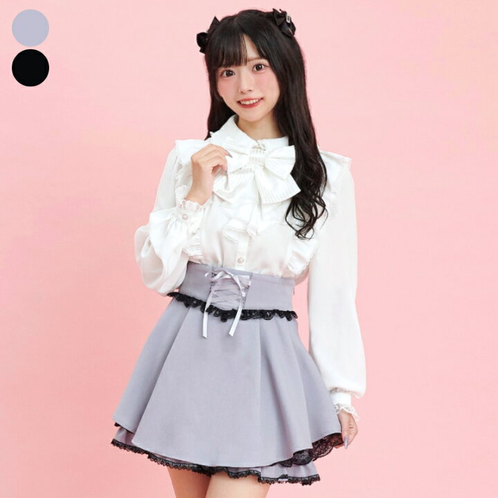 楽天市場】☆サイドアップヘムレーススカパン1/16 18:00 再マーク  