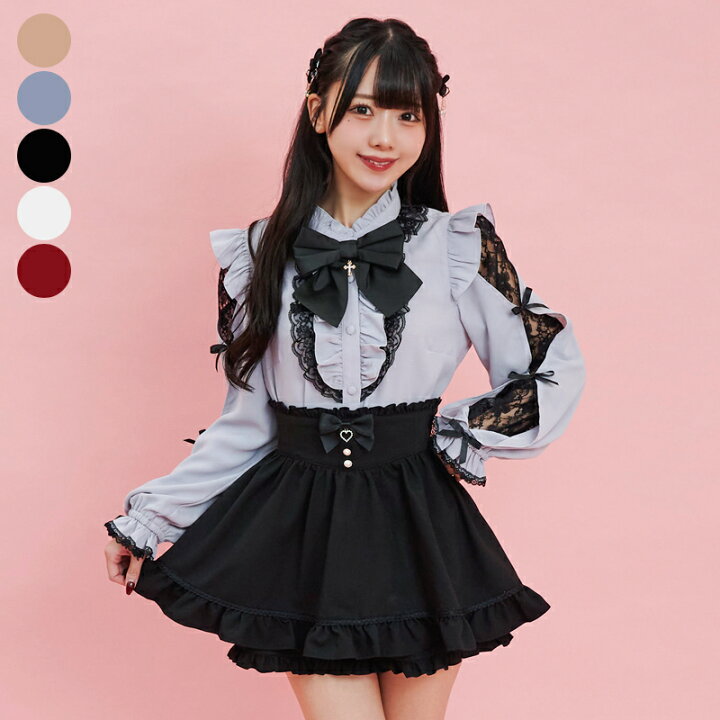 楽天市場】裾ダブルフリルスカパン10/30 12:00 新色販売スタート9/27  