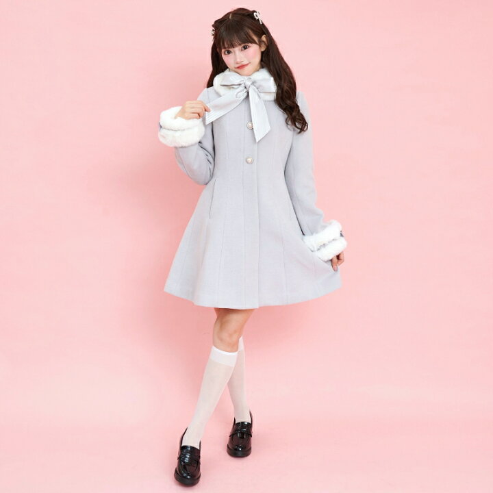 楽天市場】☆ティペット付きプリンセス切替コート1/6 18:00 マーク 