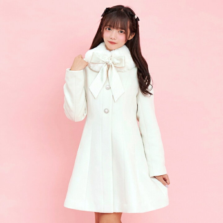楽天市場】☆ティペット付きプリンセス切替コート1/6 18:00 マーク 