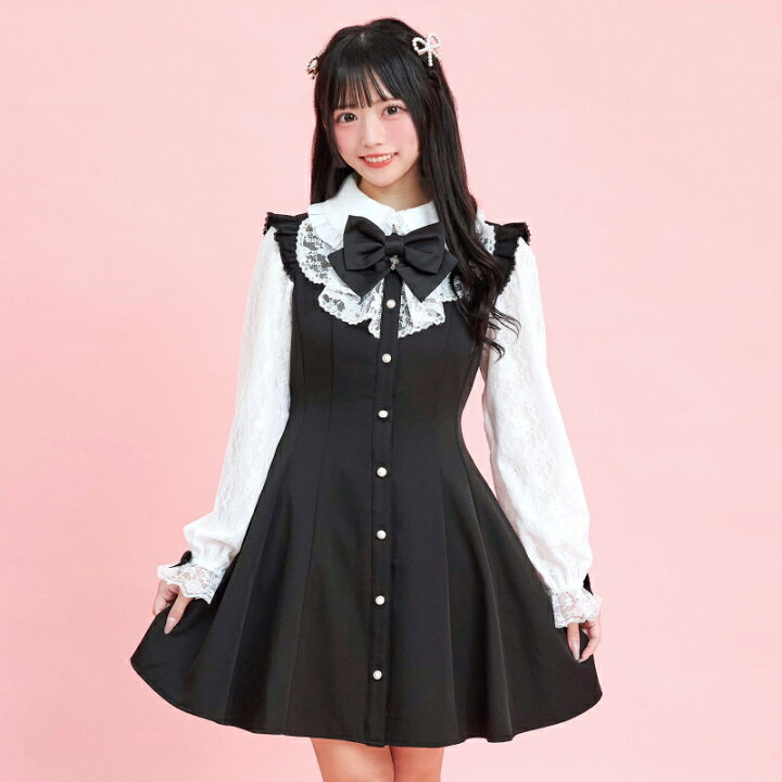 楽天市場】レースラッフルワンピース11/30 12:00 新色販売スタート 
