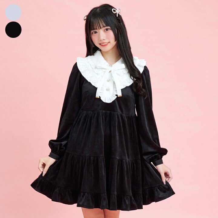 楽天市場】☆ベロアティアードワンピース≪30％OFF≫1/17 18:00 再 