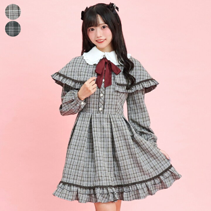 楽天市場】ケープ付きワンピース10/26 12:00 販売スタートsecrethoney 