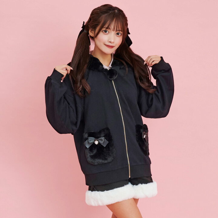 楽天市場】☆うさ耳フードパーカー≪40％OFF≫1/6 18:00 マークダウン 