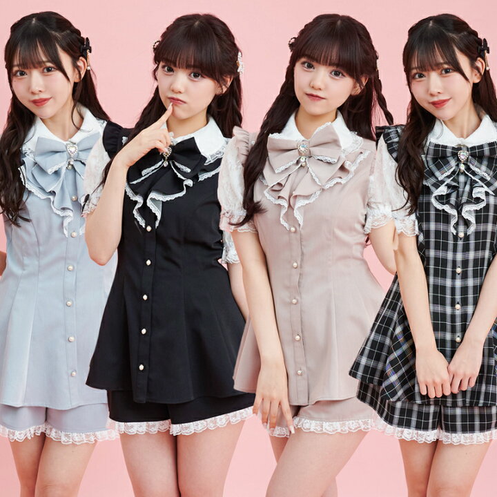 楽天市場】レース袖ラッフル半袖セットアップ5/17 12:00 販売スタート4 