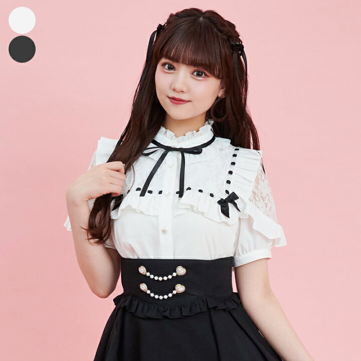 楽天市場】レースフラップブラウス6/5 12:00 再入荷4/17 12:00 販売 