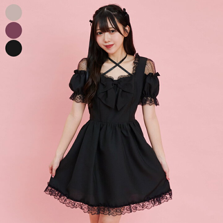 楽天市場】☆フロントリボンワンピース10/6 18:00 再マークダウン  