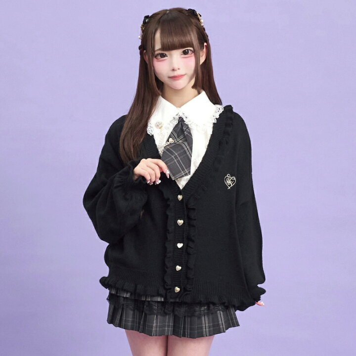 楽天市場】☆ワンポイント刺繍Vカーディガン9/20 12:00 販売スタート 