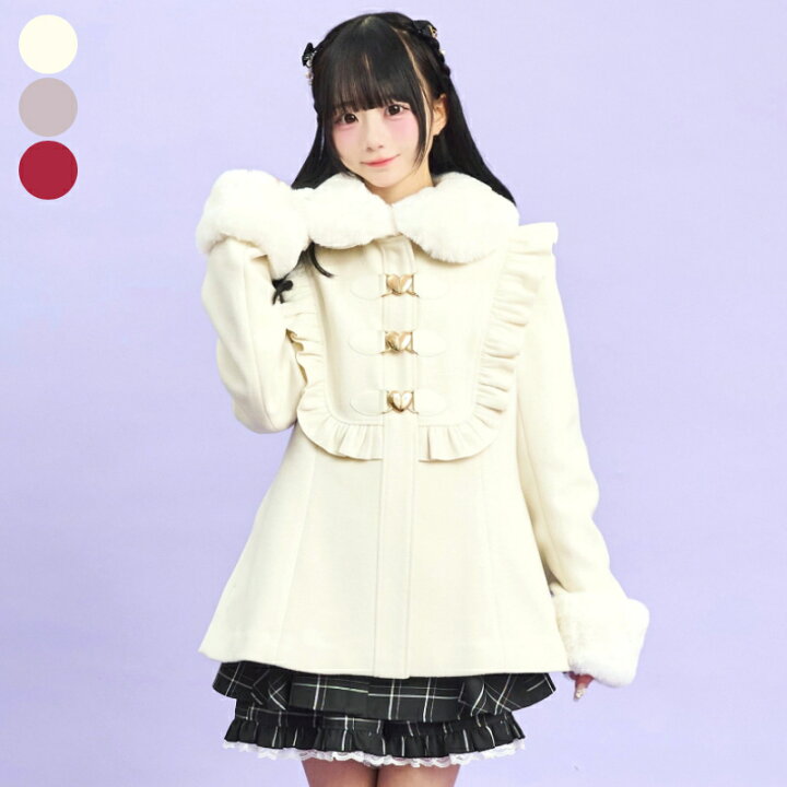 楽天市場】☆ヨーク切替ハートビットコート10/31 12:00 販売スタート 